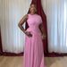 Summer New Style Women's Elegant Slim Fitting Pleated Long Evening Dress_ecoleips.com