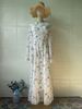 Elegant Cross-border European And American Women's New Floral Spring 2025 Fresh Long-sleeved Long Dress_ecoleips.com