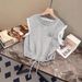 Women's Clothing Women's Lace Trimmed Sportswear Style Fashion Set Petite Shorts Two Piece Set Summer Style_ecoleips.com