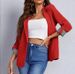 2026 Cross-Border Independent Station European And American Autumn/Winter Fashion Patchwork Lapel Slim-Fit_ecoleips.com