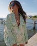 K New Fashion Casual Printed Two Piece Set. No Necklaces Or Other Accessories_ecoleips.com