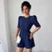 Women's Clothing High End Simple Puff Sleeve Solid Color Shorts Jumpsuit Women's Clothing Spring And Summer_ecoleips.com