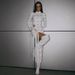 Fashion Women Crew Neck Long Sleeve Dress Sexy Elegant Slimming Bodycon Pencil Short Mini Party Dress_ecoleips.com