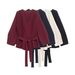 Foreign Trade Clothing 2025 Spring New European American Style Women's Elegant Deep V-neck Blazer With Belt And Shoulder_ecoleips.com