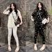 Thai Street Style Two-Piece Set - 3d Print Tee & Slim-Fit Pants (Breathable Milk Silk Fabric) Vibrant Colors_ecoleips.com