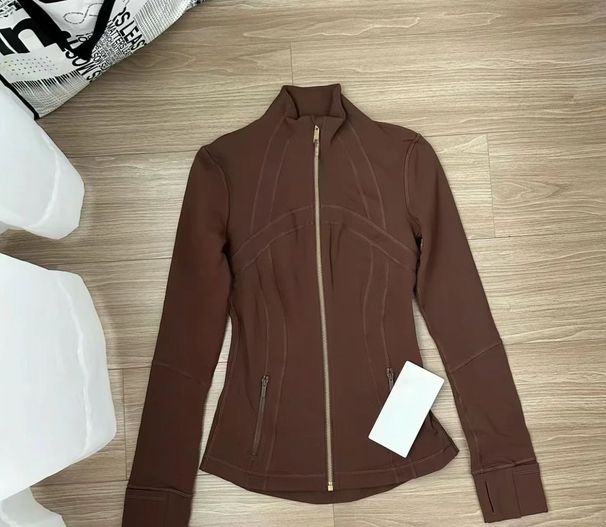 Women's Performance Zip-Up Yoga Jacket - Moisture-Wicking Slim Fit Athletic Top With Stylish Prints For Gym & Lounge_ecoleips.com