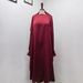 Women's Clothing Women's Long Hooded Dress Style Solid Color Modest Abaya Dress Loose Muslim Fashion Robe Children's Wear Polyester_ecoleips.com