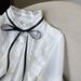 Women's Clothing Spring Style Court Chiffon Blouse For Women Ruffled Trim Elegant Unique Shirt For Formal & Casual For Women_ecoleips.com