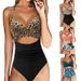 Women’S One-Piece Swimsuit – Sexy Cutout & Floral Print High-Coverage Bathing Suit With Underwire Support (S-Xxl)– 82% Polyester Stretchy Swimwear_ecoleips.com