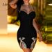 2024 Sexy Spice Girl Bow Hot Diamond Dress Fashion Sling Low Cut Backless Party Club Dress Elegant Ladies Split Hip Wrap Dresses_ecoleips.com