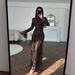 Women's Clothing Elegant Lace Bodycon Evening Gown Autumn Winter Collection_ecoleips.com