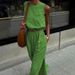 Women's Clothing all match slit slim solid color suit _ecoleips.com
