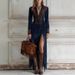 Women's Retro Ethnic Style Tassel Floral Zipper Dress Long Skirt Spring Autumn_ecoleips.com