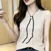 New Style Heavy-duty Sequin Slim-fit Design Tank Spring And Summer, Versatile Sleeveless Top For Women_ecoleips.com