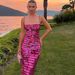 Women's Elegant Sequin Evening Gown With Adjustable Suspenders - Long Formal Dress For Banquet, Party & Special Occasions_ecoleips.com