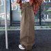 European And American Cross-border 2025 Spring Versatile Wide-leg Long Pants With A Stylish Drape, Casual Denim_ecoleips.com