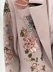 K New Fashion Heavy Industry Nail Bead 3D Flower Jacket, Wide Leg Pants Set, Two Piece Set_ecoleips.com
