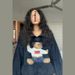 Aria Basics Aria Basics 2025 Fall/Winter Bear Print Lazy Style Plush Jacket + Beach Vacation Dress_ecoleips.com