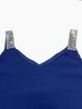 Women's V Neck Puff Sleeve Sequin Dress, Fashion Party Gown, Casual Life & Gathering Wear, Elegant Evening_ecoleips.com