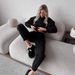 Sports And Leisure Women's Sweater Set Two-piece Set_ecoleips.com