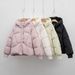 New Winter New Korean Version Sugar Square Buckle Down Jacket Loose Student Small Hooded Bread Jacket_ecoleips.com