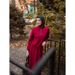 2025 Muslim Women's Clothing Solid Color Sweatshirt Cardigan Zipper Top Casual Fashion Set_ecoleips.com