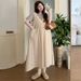 Summer New Korean Fashion 2-Piece Maternity Dress For Pregnant Women_ecoleips.com