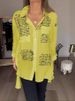 Women's Clothing Spring Summer 2025 New Fashion Printed Loose Sexy Swallowtail Shirt_ecoleips.com