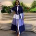 Women's Color Block Long Sleeve Shirt Dress Casual Fashion Tie Waist Spring Thin Elegant England Style Dress For Adults_ecoleips.com