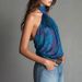 2026 European And American Cross-border Independent Site Elegant Casual Western Bohemian Print Halter Neck Tank_ecoleips.com