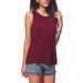 , Wish, , Best-selling European And American Casual Round-neck Solid Color Sleeveless Tank Tops,_ecoleips.com