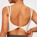 B1061 Nylon Sharkskin High-Elasticity Double-Layer Sports Vest With Massage Chest Pads And Double Shoulder Straps, Cross_ecoleips.com