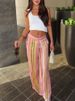 HH Fashion Colorful Striped Pants For Women Sweet Multicolor Wide Leg Long Trousers Spring Autumn Female Cusual Straight Jeans_ecoleips.com