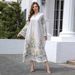 Dubai Abaya Women's Embroidered Evening Muslim Robe Fashion Dress_ecoleips.com