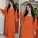 Women's Clothing Muslim Robe Hot Diamond Chiffon Dress With Belt_ecoleips.com