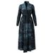 Foreign Trade Cross-border Muslim Clothing Abaya Arab Commuter Trench Coat Women's Middle Eastern Robe_ecoleips.com
