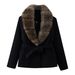Belted Wool-Look Coat – Structured Trench With Stand Collar & Deep Pockets And Frictionless Lining_ecoleips.com