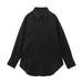 Aria Basics Aria Basics Export Order! New Women's Clothing In European And American Style, Collared, Solid Color, Pocket-decorated,_ecoleips.com