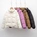 New Down Jacket Women's Small Winter Thickened Stand-up Collar Loose Duck Down Bread Jacket To Keep Warm_ecoleips.com