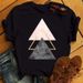 Cross-border Plus-size New Vintage Geometric Pattern Women's Tops And T-shirts_ecoleips.com