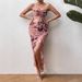 2026 Spring Summer European And American Foreign Trade Sexy Backless Ruched Slim Fit Strapless Lace-Up_ecoleips.com