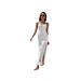 Women's Clothing Sexy Knitted Hollow Beach Cover Up Lace Up Tassel Bikini Swimsuit Beach Skirt Anti_ecoleips.com