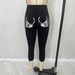 European And American Style Skull Claw Leggings, Gothic Halloween Knitted Stretchy Printed Tights, Wholesale From_ecoleips.com
