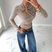 2026 Spring New European And American Cross-Border Ribbed Brushed Irregular Hollow Metal Buckle Decorated Women's_ecoleips.com