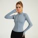 Women's Clothing Zone Nude Outdoor Sports Jacket Women's Tight Breathable Standing Yoga Fitness Clothing Jacket_ecoleips.com