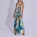 Women's Clothing High-End Women's Maxi Dress With Irregular Pleats And Print For Vacation Beach Best Selling_ecoleips.com