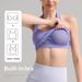 European And American Style Sports Bra With Halter Neck For Women, Push-up Running Fitness Bra, Outerwear Waist-cinching_ecoleips.com