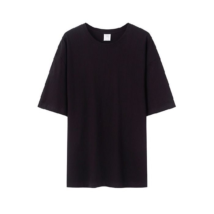 Women's Red Cotton T-Shirt Round Neck Short Sleeve Loose Fit Top New Style Year Of The Horse_ecoleips.com