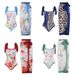 Women's Clothing One Piece Conservative Belly Covering Slimming Holiday Beach Hot Spring Swimsuit French Retro One Piece Bikini_ecoleips.com