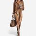 Corduroy Shirt Dress With Double Pockets – Classic & Stylish Mid-Length Dress_ecoleips.com